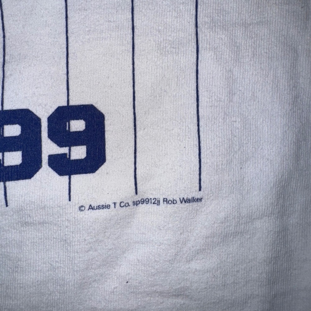 Vintage Aussie T Company New York Joltin‎ Joe Dimaggio Baseball T Shirt - Picture 6 of 6